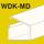 WDK-MD minikanalas su atverčiamu dangčiu