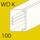 WDK kanalas, kanalo gylis – 100 mm