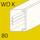 WDK kanalas, kanalo gylis – 80 mm