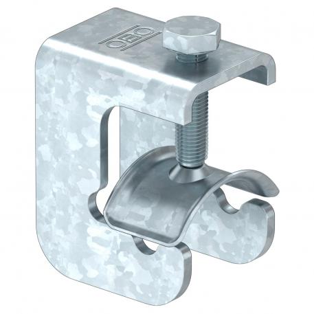 VARIO įžeminimo gnybtas didelei plieninei armatūrai  | FL30x3-4mm / Rd 10 x Rd 16-37 | 