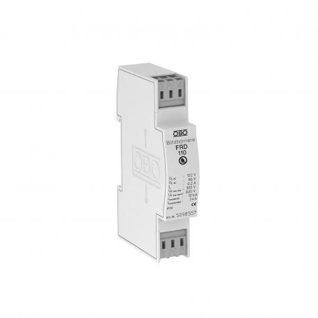 Vidutinė ir tikslioji apsauga FRD dvigyslėms sistemoms 110 V 2 | 86 | 122 | Jungtis