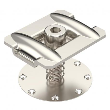 FV modulio montavimo tarpinis gnybtas su spyruokle 46 | 25