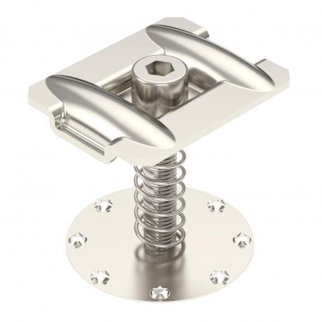 FV modulio montavimo tarpinis gnybtas su spyruokle 60 | 40