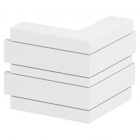 Išorinis kampas, skirtas GA-53165 tipo prietaisų instaliaciniam kanalui „Rapid 45-2“ baltas; RAL 9010