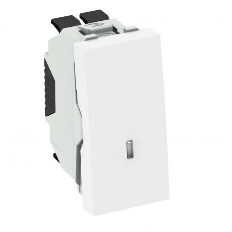 Reversinis perjungiklis su LED elementu, 1/2 modulis 22 | taip