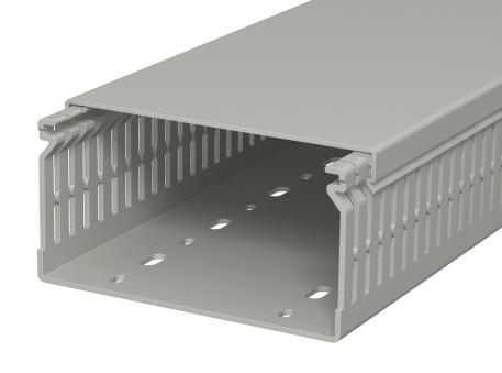 Laidų instaliavimo kanalas LK4 N 60120 tipo 2000 | 120 | 60 | Perforuota apačia | akmens pilkumo; RAL 7030