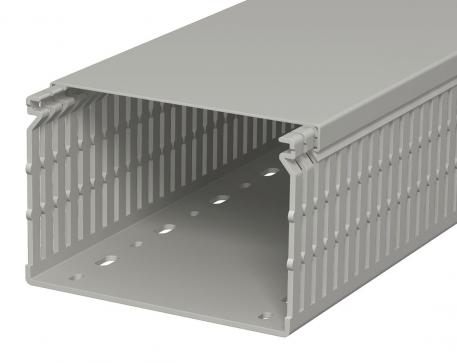 Laidų instaliavimo kanalas LK4 N 80120 tipo 2000 | 120 | 80 | Perforuota apačia | akmens pilkumo; RAL 7030