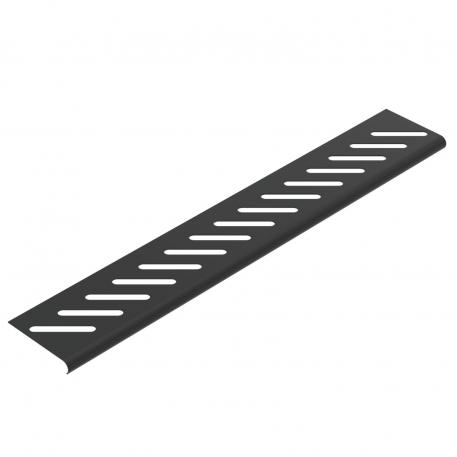 Bodenendblech FSK schwarz  400