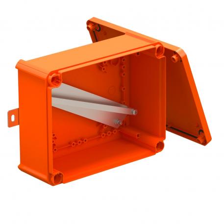 „FireBox T250“ uždara, tuščia 225x173x86 |  | IP66 | pastelinė oranžinė; RAL 2003